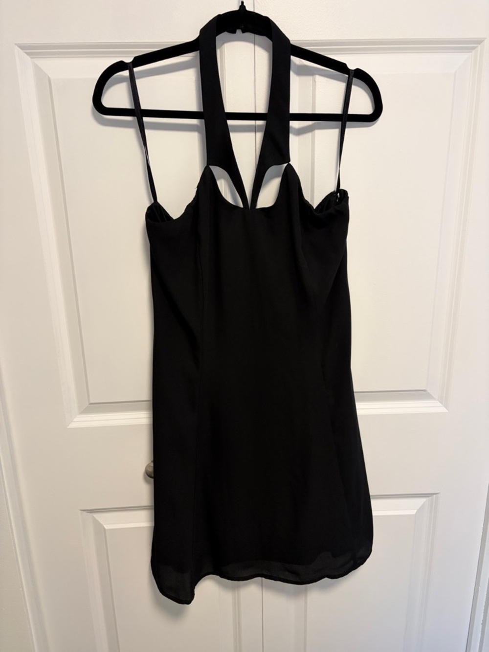 Kimchi Blue - Black Halter Mini Dress